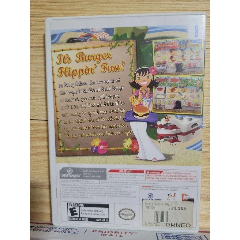 Burger Island for Nintendo Wii